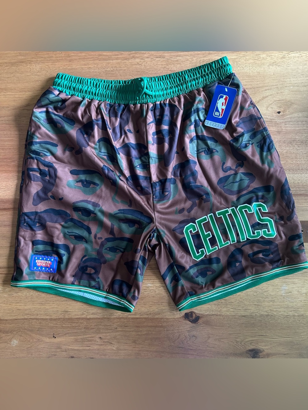 NBA Celtics KidSuper Shorts Brand New Size Men’s Large
